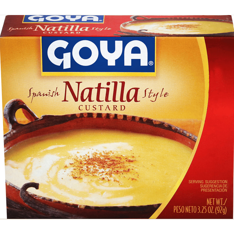 Goya Natilla Custard Spanish Style 3.25 oz