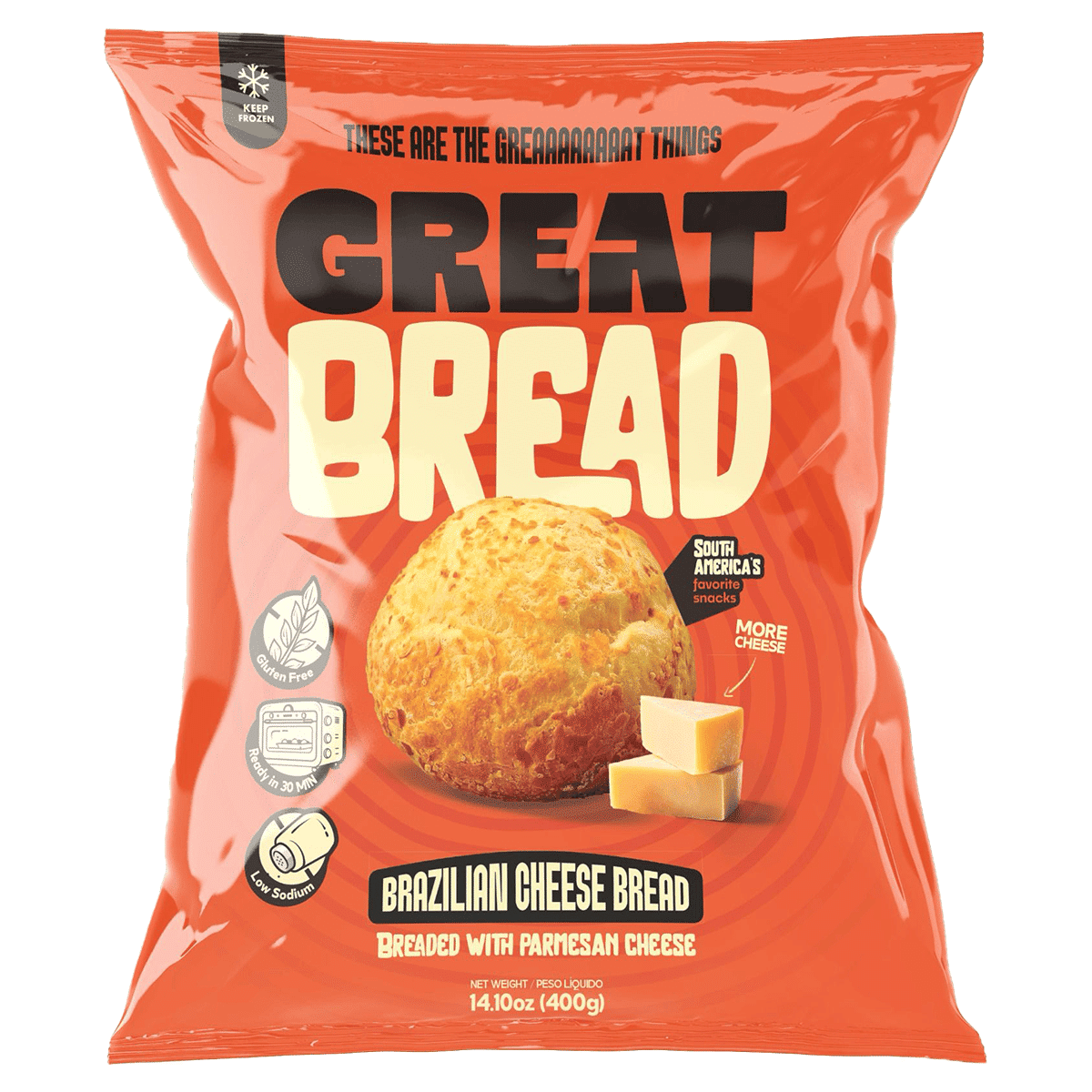 Panebras Brazilian Parmesan Cheese Bread 600 g