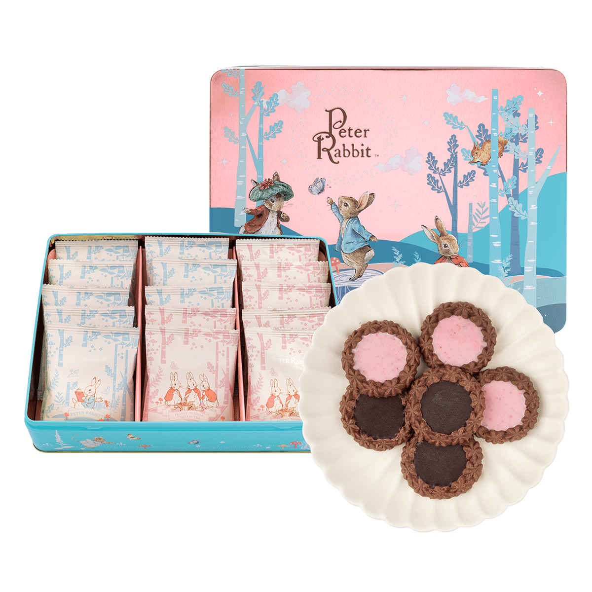 Peter Rabbit Caja de Regalo de Galletas Estrella Brillante 200 gramo(s)