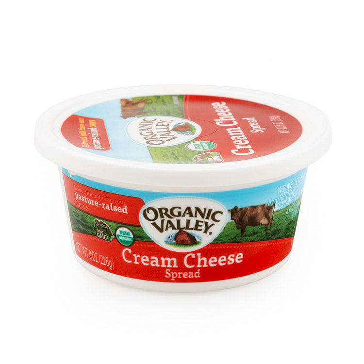 Organic Valley Queso crema 8 onza(s)