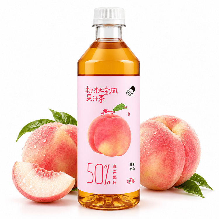 Trà Ô Long Đào HEYTEA 450 ml