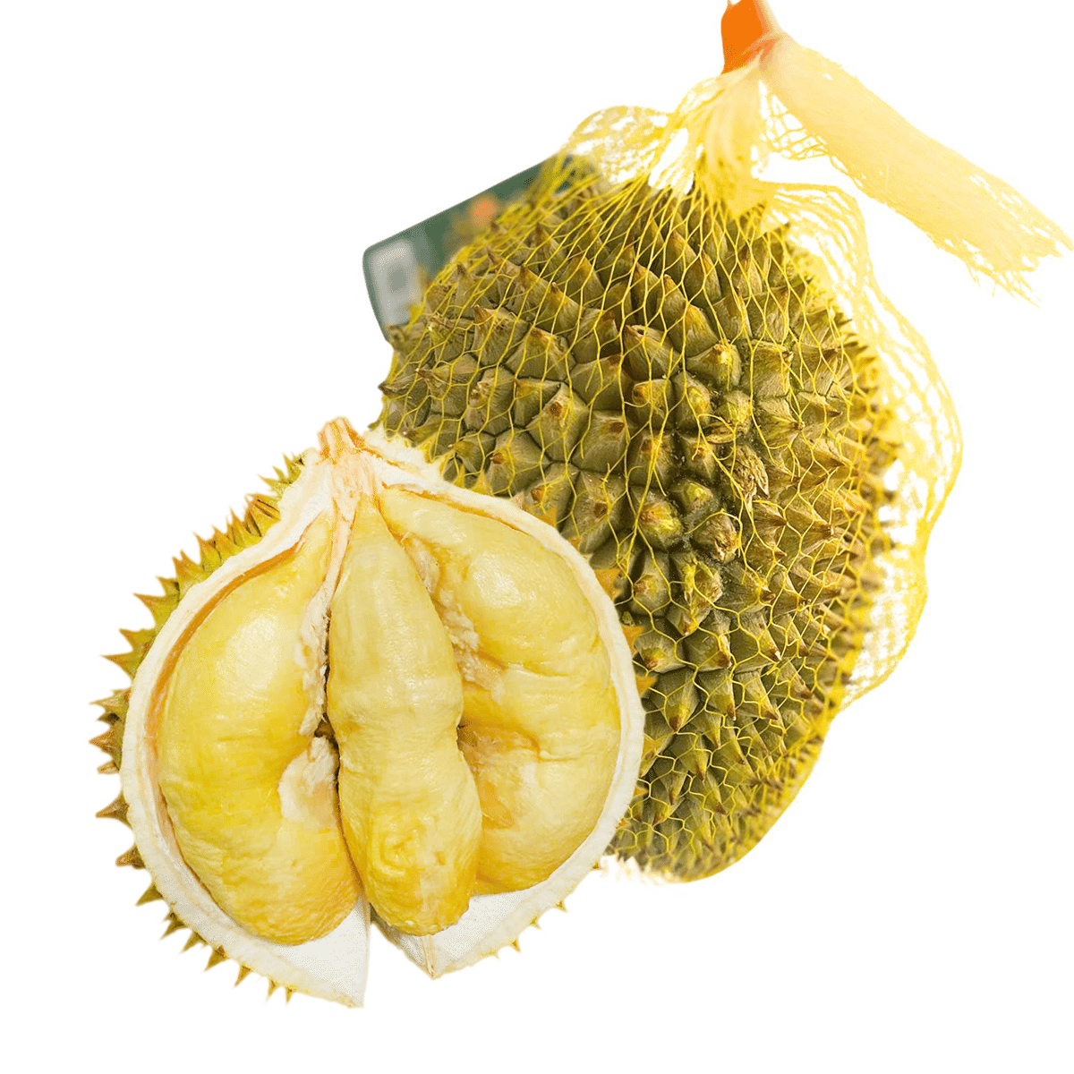 Whole Ri6 Durian, Frozen 4-4.9 lb