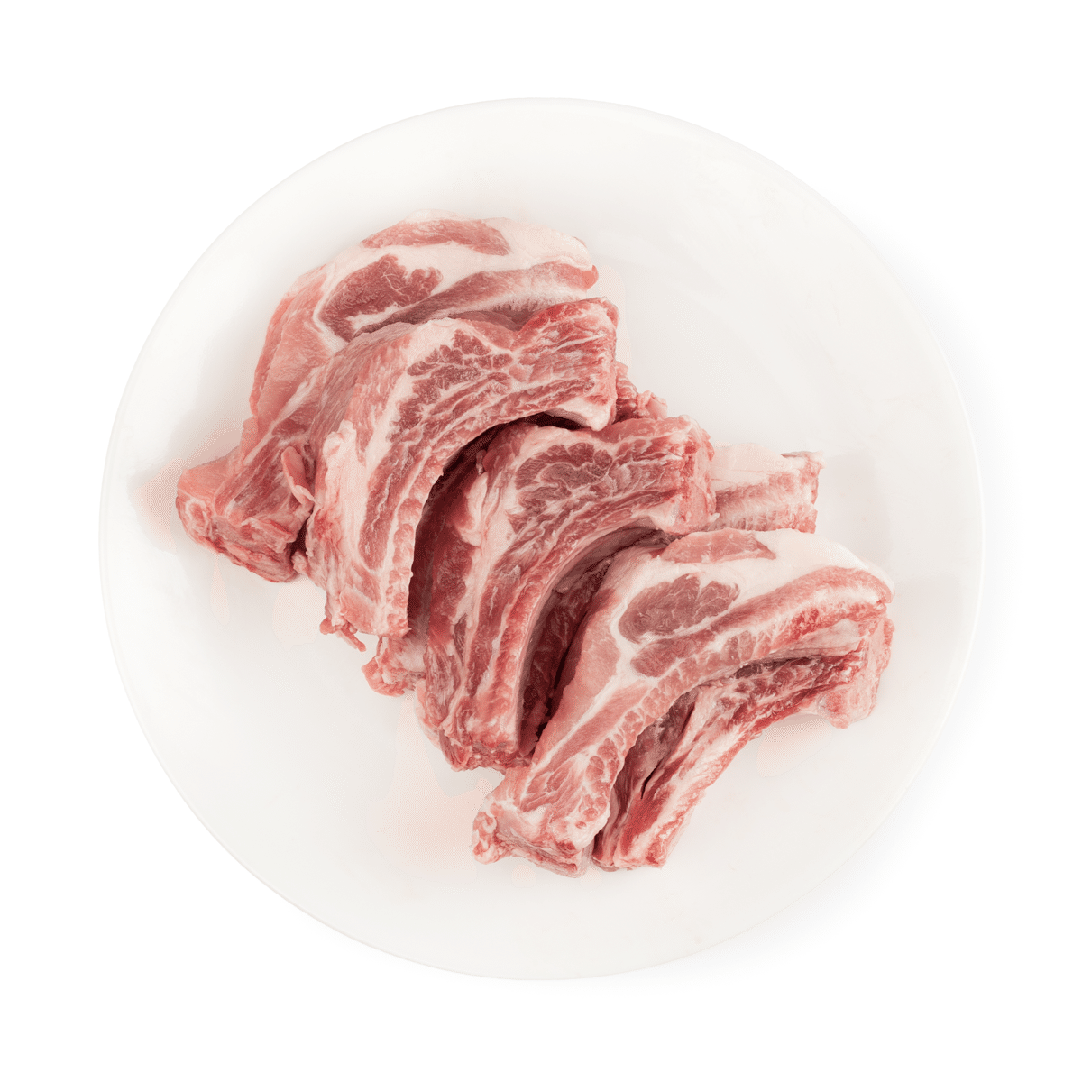 Pork Baby Back Ribs Single cuts, Frozen 2 lb