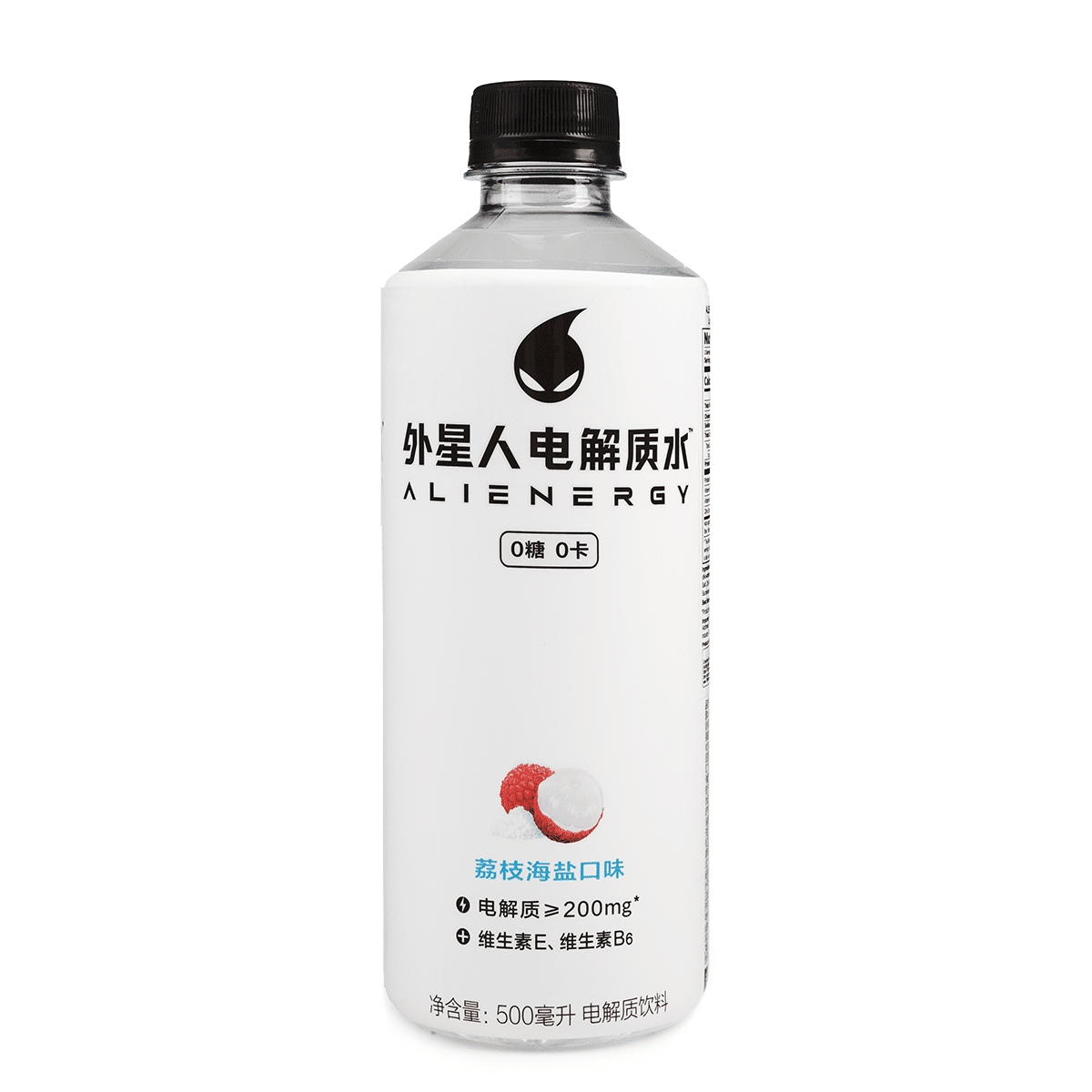 Genki Forest Alienergy Electrolyte Water, Lychee and Sea Salt 500 ml*15 pack