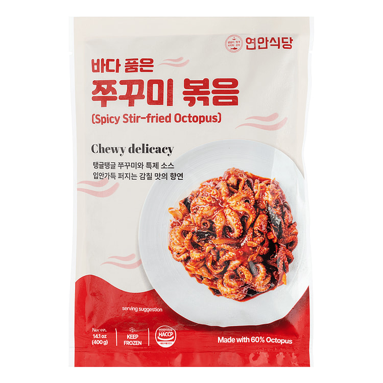 연안식당 쭈꾸미 볶음 400 그램