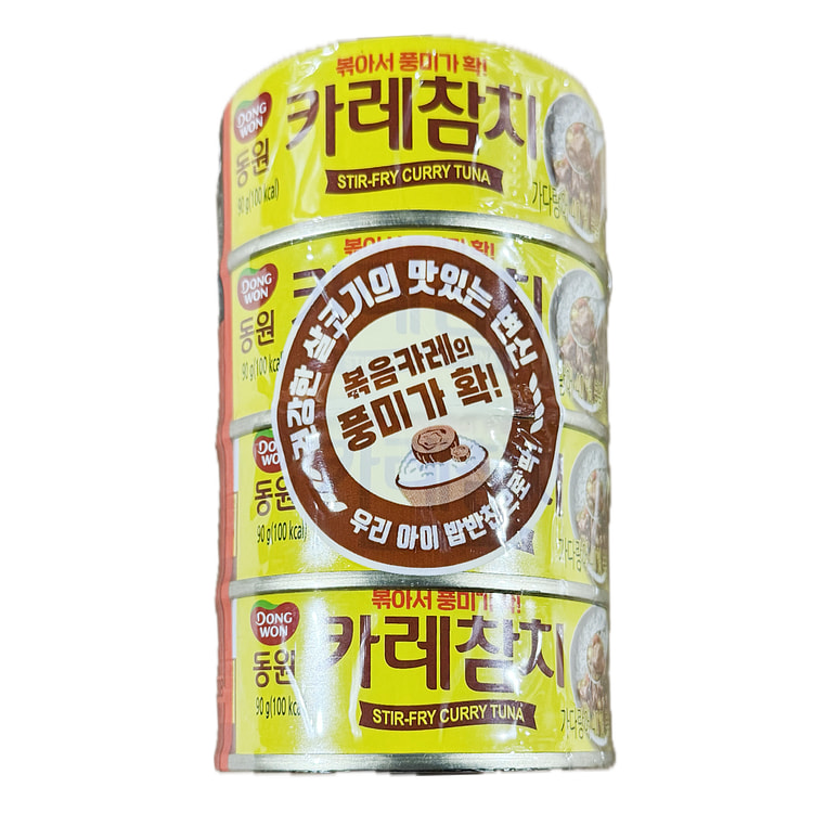 Dongwon Canned Tuna In Curry 90 g*4 cans