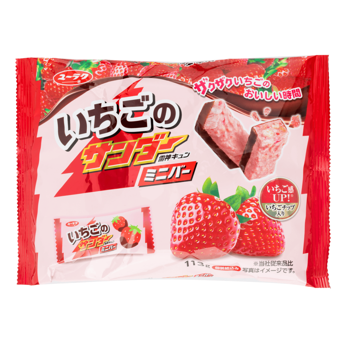 ブラックサンダー ミニバー ストロベリー 116 グラム - Weee!