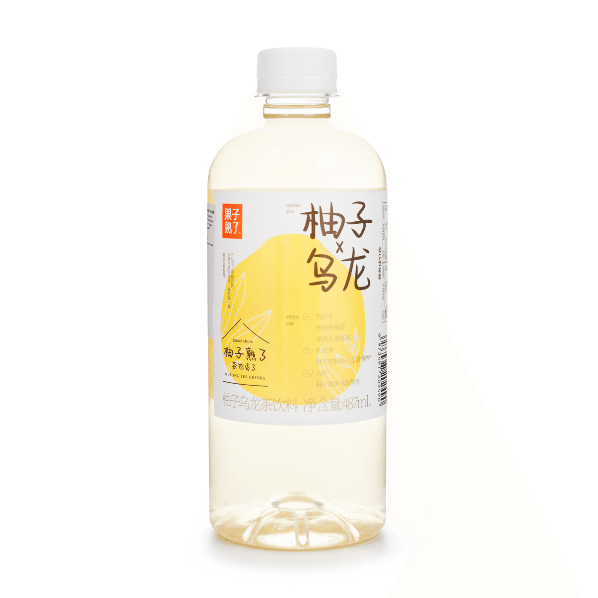 果子熟了 柚子烏龍 487 毫升