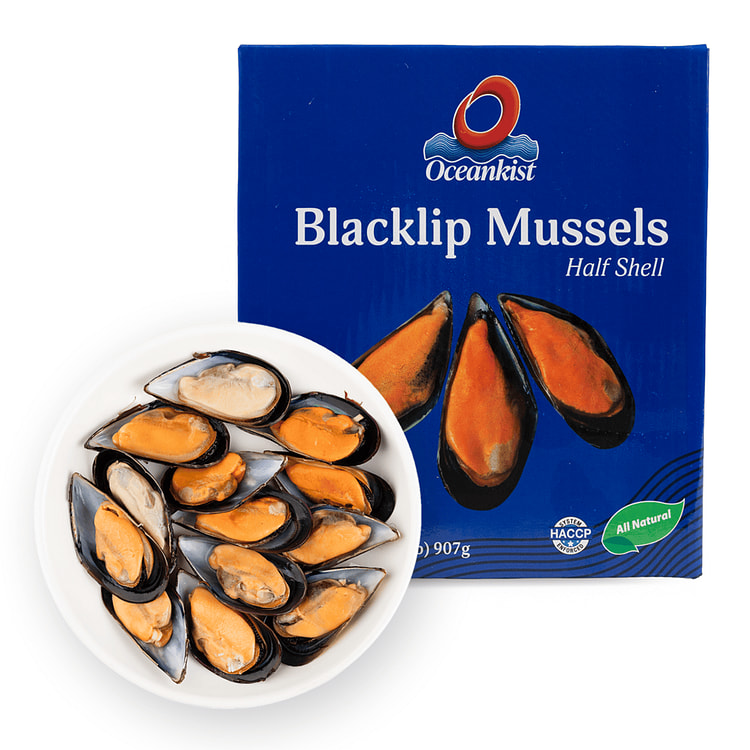 Oceankist 黑唇半壳贻贝 冷冻 2 磅