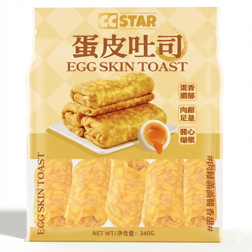 CC STAR EGG WRAPPED TOAST 340 그램 - Weee!