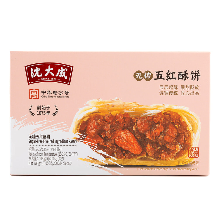 Sugar-Free Five-red Ingredient Pastry 200 g