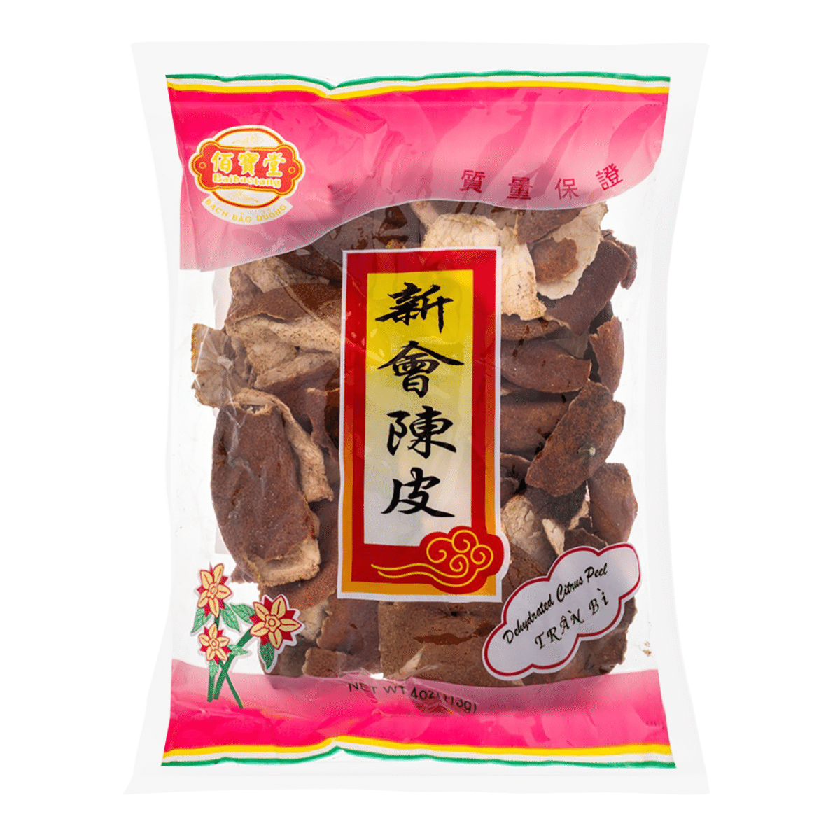 BaiBaoTang Dried Dehydrated Citrus Peel 4 oz