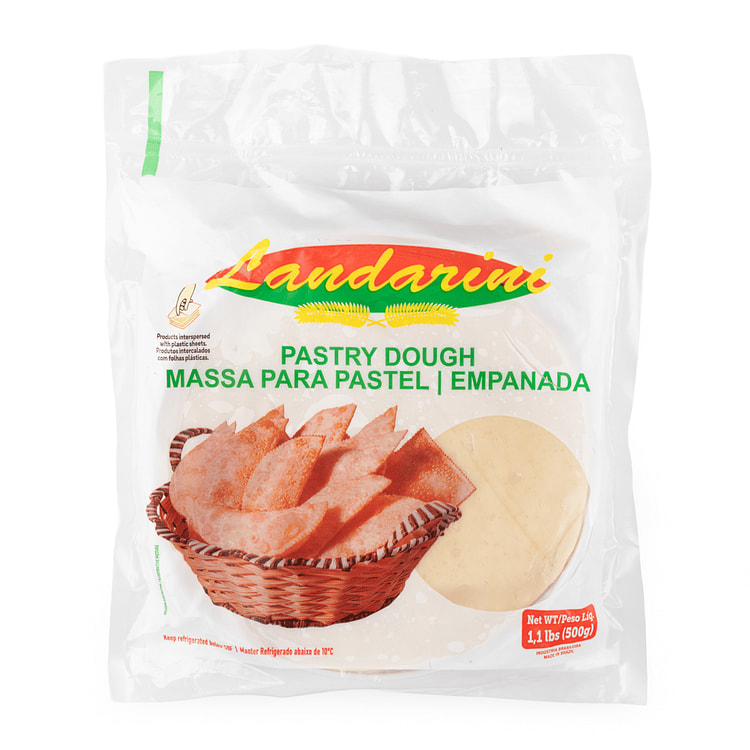 Massa de Pastel em disco, Landarini 500 g
