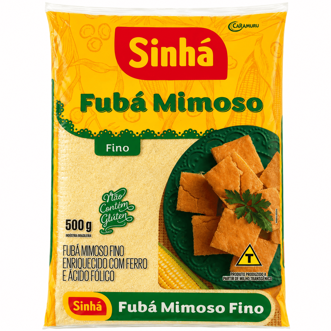 Sinhá Fine Cornmeal 500 g