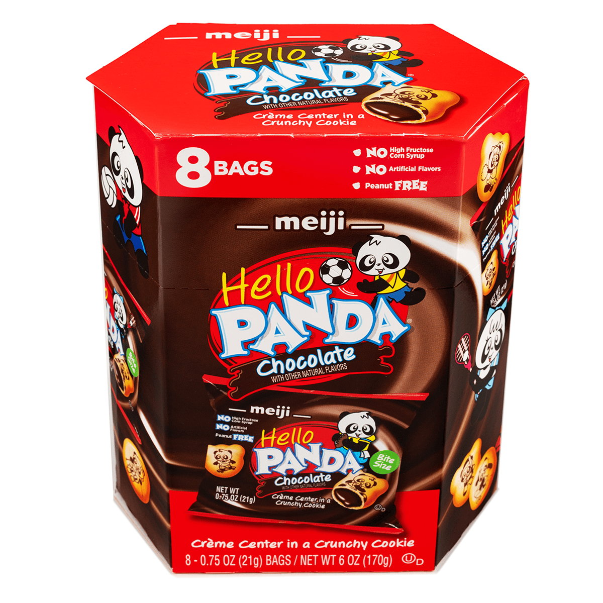明治 パンダ柄クッキー チョコレートクッキー 6 オンス - Weee!