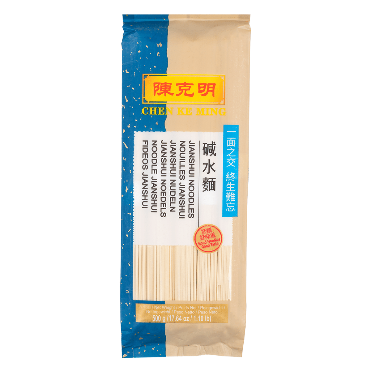 Chenkeming Jian Shui Noodles Alkaline Noodles 500 g