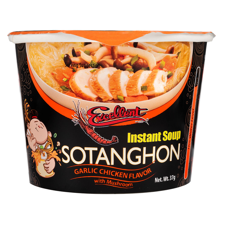 Excellent Sotanghon Garlic Chicken with Mushroom 37 グラム (min 2)