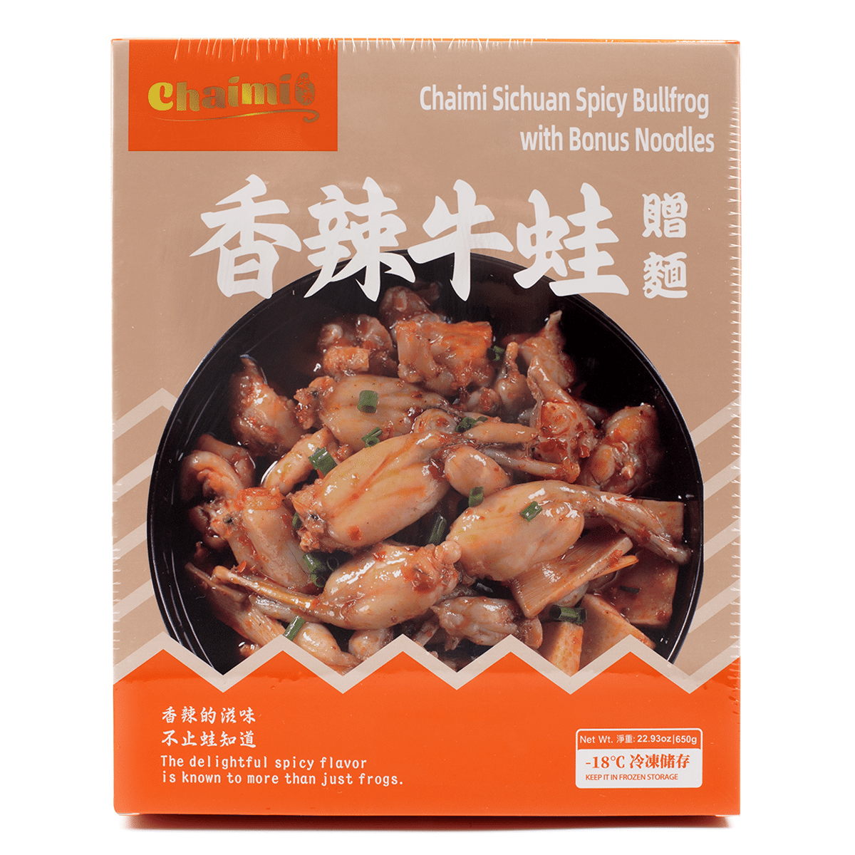 Chaimi Sichuan Spicy Bullfrog With Bonus Noodles 650 g