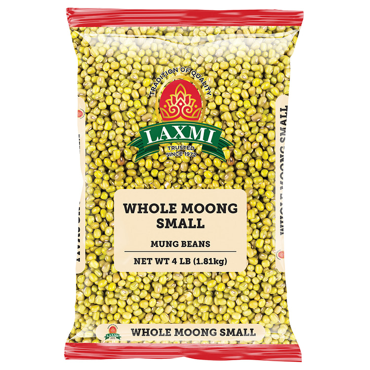 Laxmi Moong Whole Dal (Small Mung Beans) 4 lb