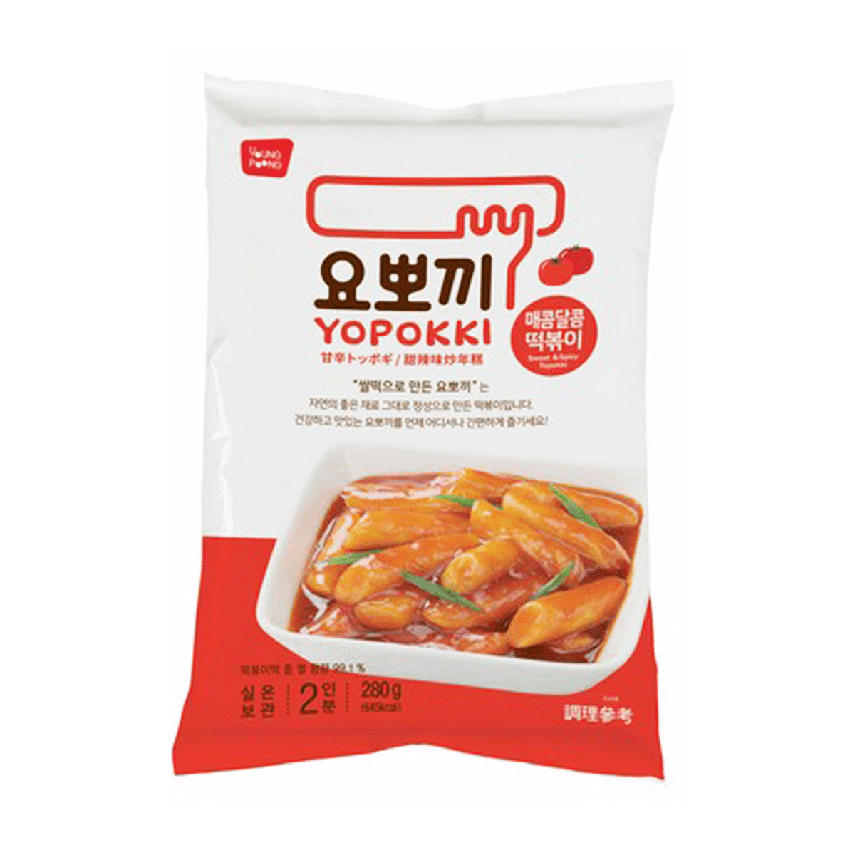 Yopokki Sweet & Spicy (2 Servings) 9.8 oz*24 pack