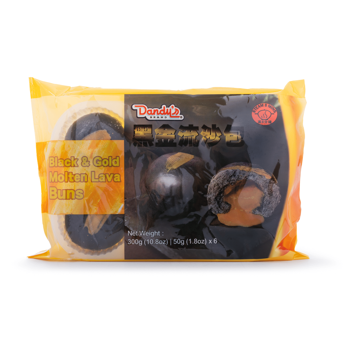 Dandy’s Black and Gold Molten Lava Buns 300 g