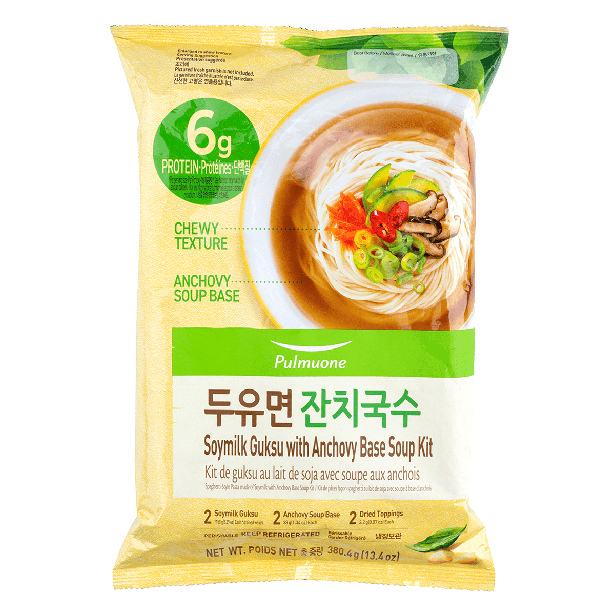 풀무원 두유면 잔치국수 13.4 온스