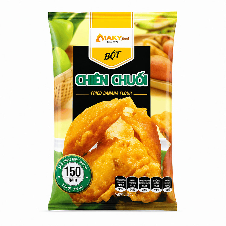 Tai Ky Fried Banana Flour Mix 3pk 1 lb