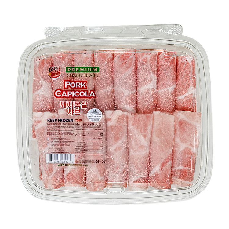 精选火锅猪梅花肉 0.85-1.15 磅