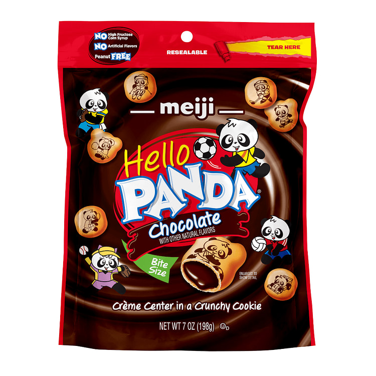 Meiji Hello Panda Cookies Chocolate 7 oz
