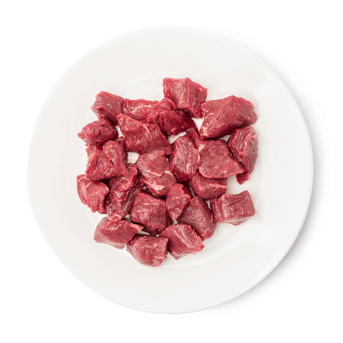Cubos de Vaca para Ensopado, Congelados 1 lb