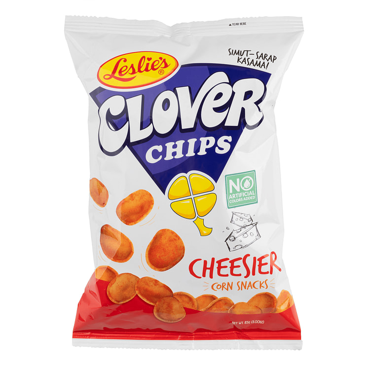 Leslie's Clover Chips Cheese 85 g