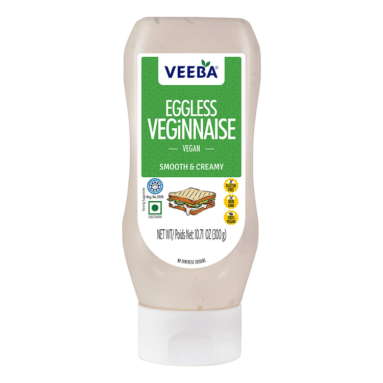Veeba Regular Veginnaise Eggless 300 gramo(s)
