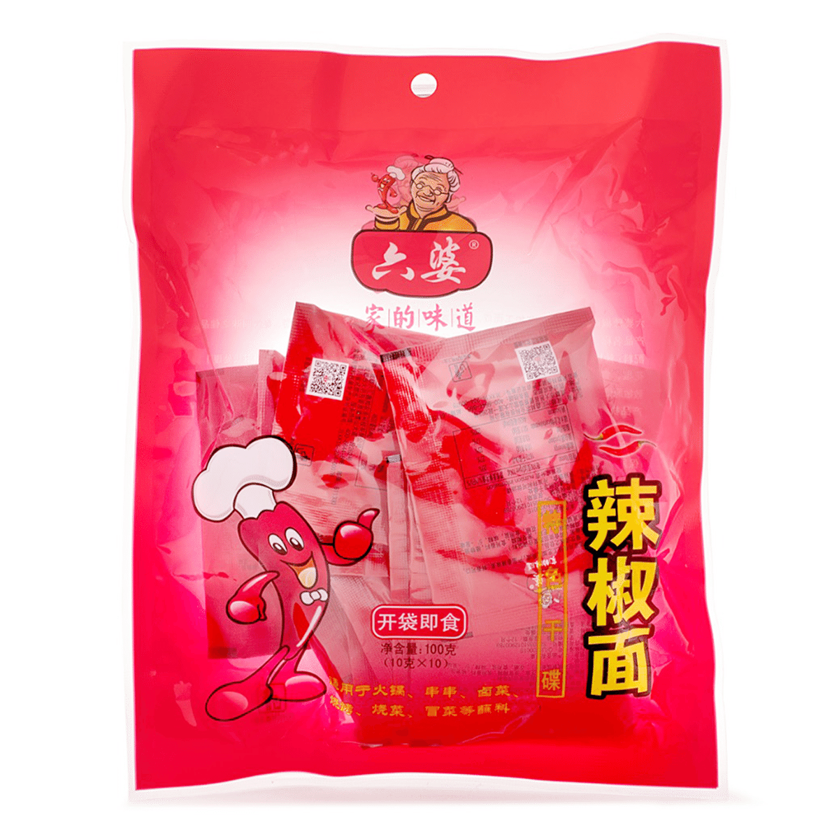 Liupo Chili Powder 10 g*10 pack*40 case