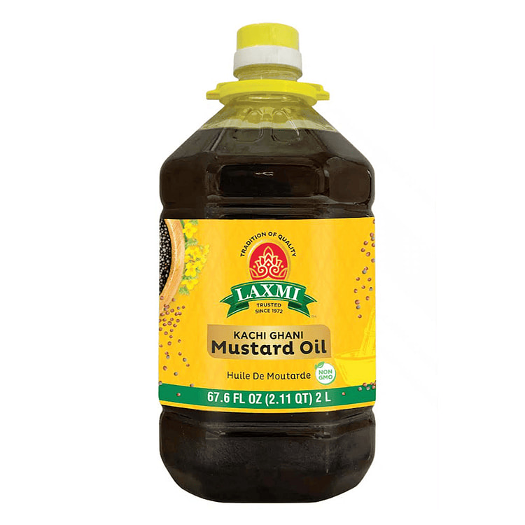 Laxmi Mustard Oil Kachi Ghani 67.6 oz