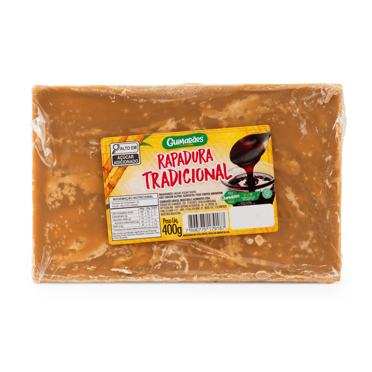 Sugar Cane Bar Guimarães 400 g