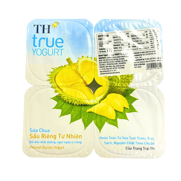 TH True Yogurt Durian Flavor, Air Shipped 400 g