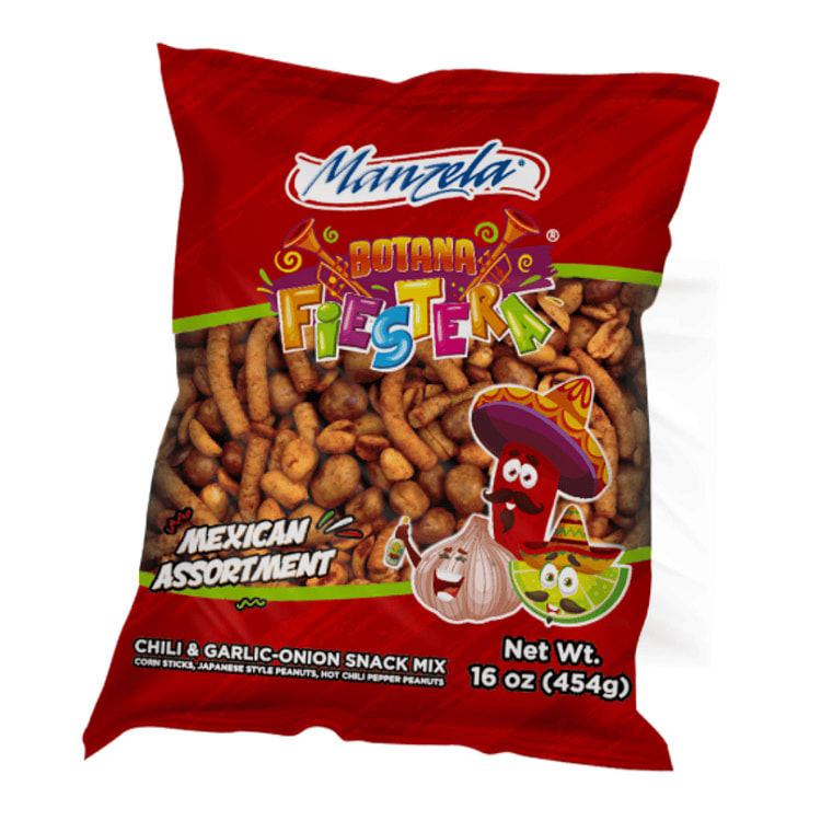 Manzela Mexican Assortment Snack 16 oz