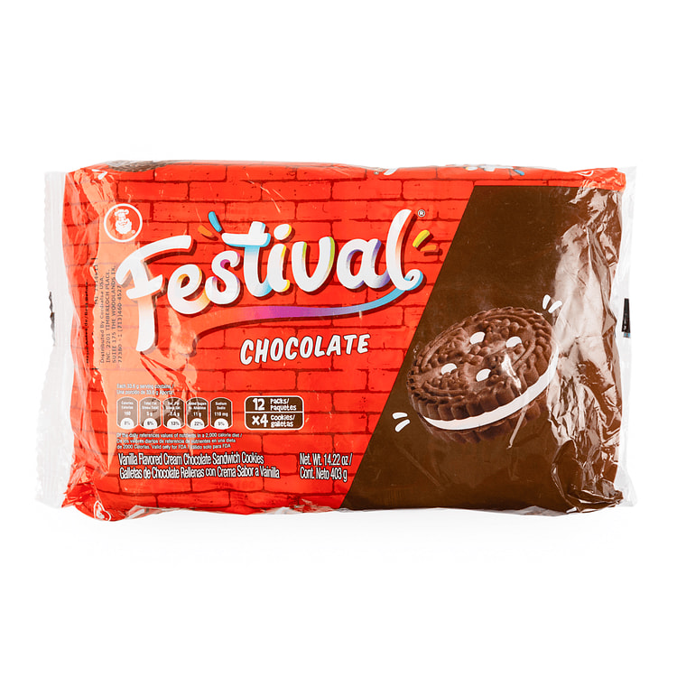 Galletas Festival Chocolate 403 gramo(s)