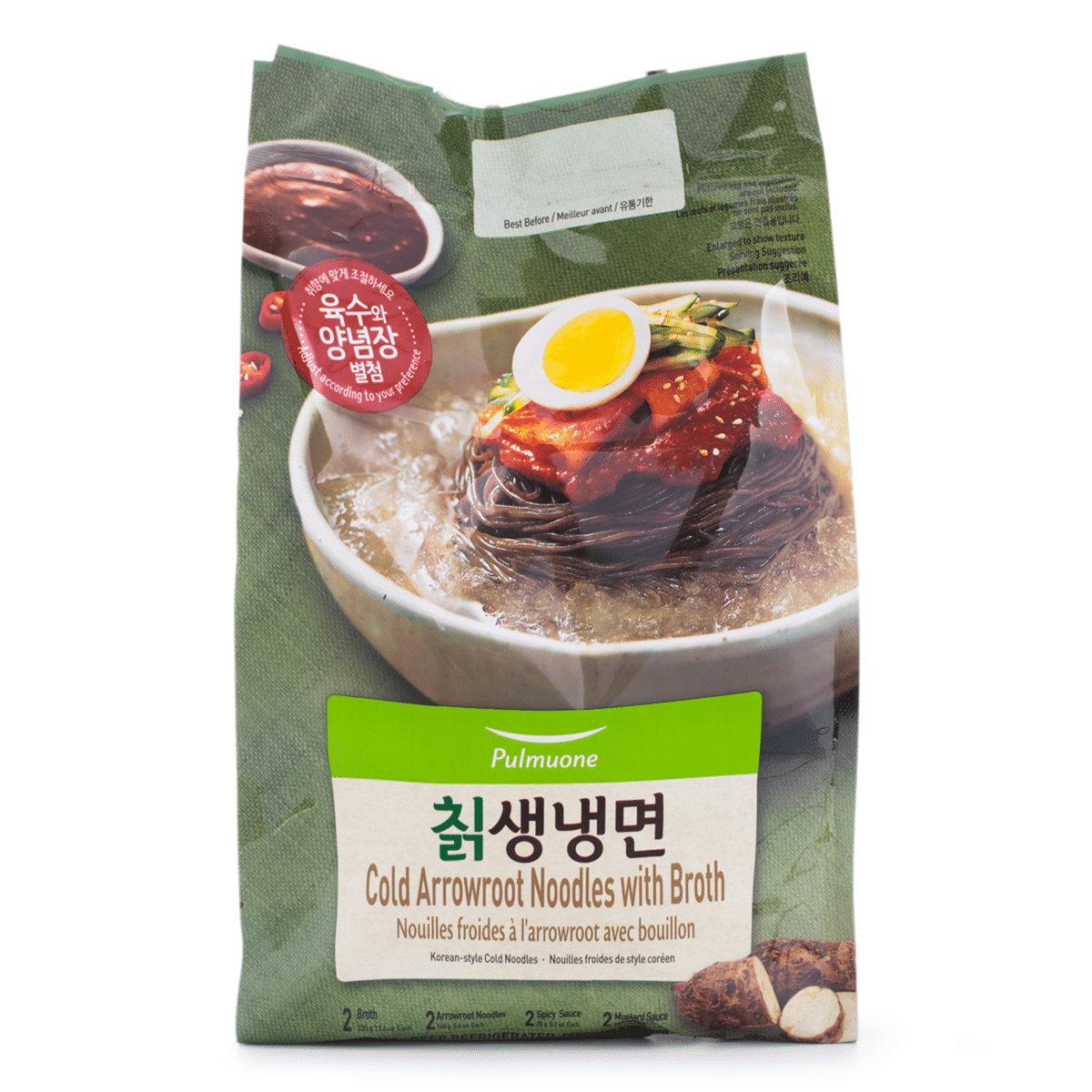 Pulmuone 韓国クズウコンヌードル チョル麺 37.74 オンス