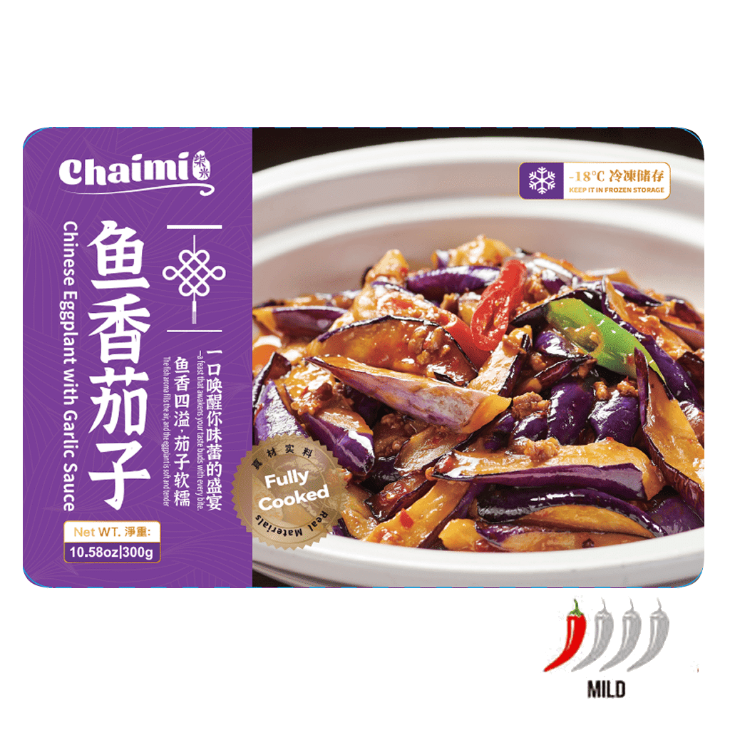 Chaimi Chinese Eggplant with Garlic Sauce (Yuxiang Flavor) 300 g