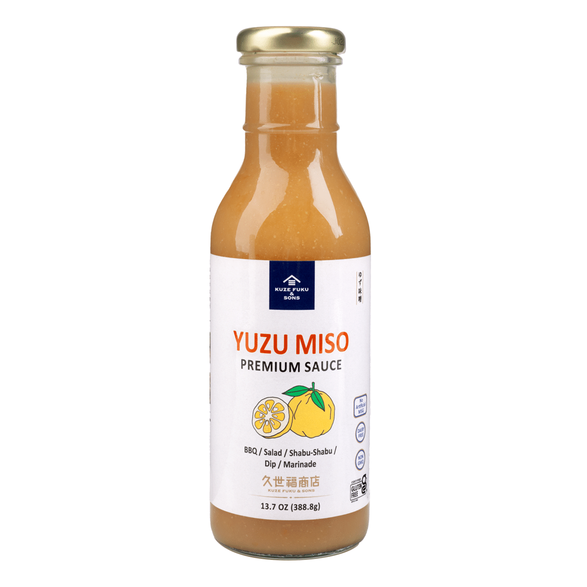 Kuze Fuku & Sons Yuzu Miso Premium Sauce 11.8 fl.oz*6 pack