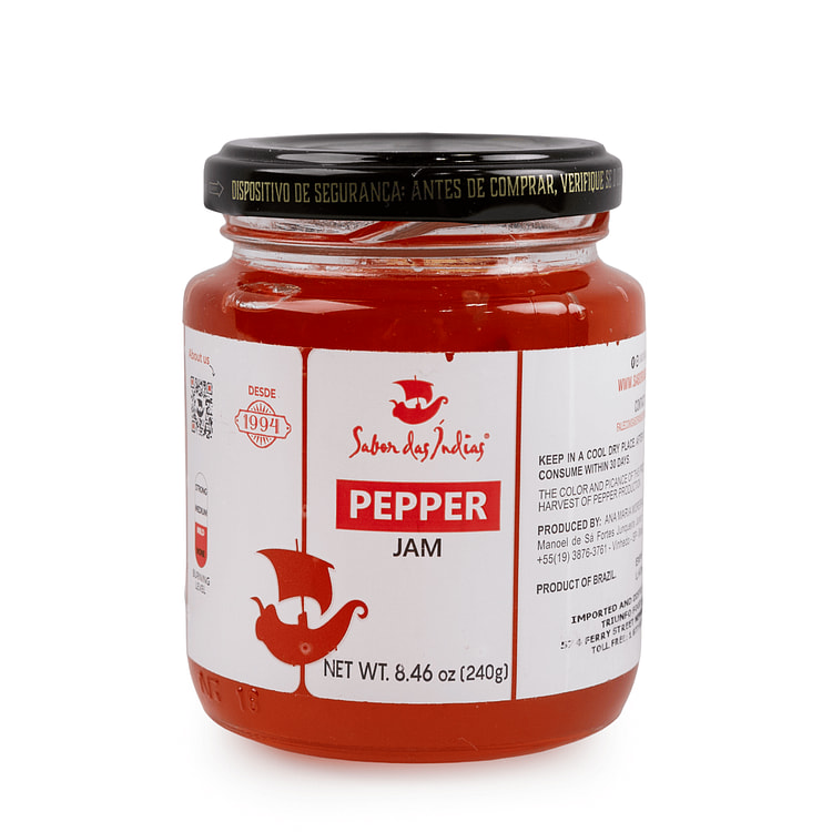 Sabor das Índias Pepper Jam 240 g