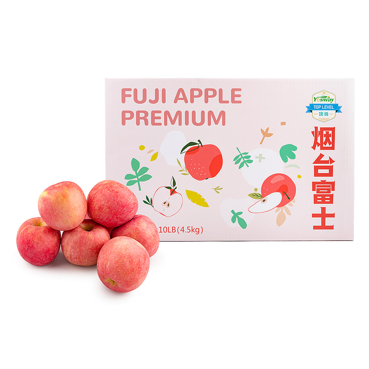 香脆富士苹果10磅 1 箱