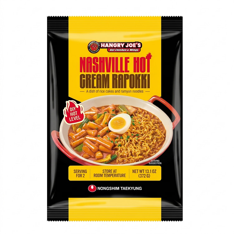 Hangry Joe's NASHVILLE HOT CREAM RAPOKKI 372 g