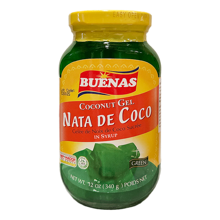 Buenas Nata de Coco (Green) 12 oz