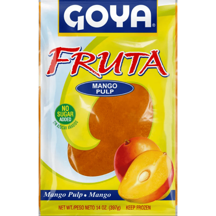Goya Mango Pulp, Frozen 14 oz