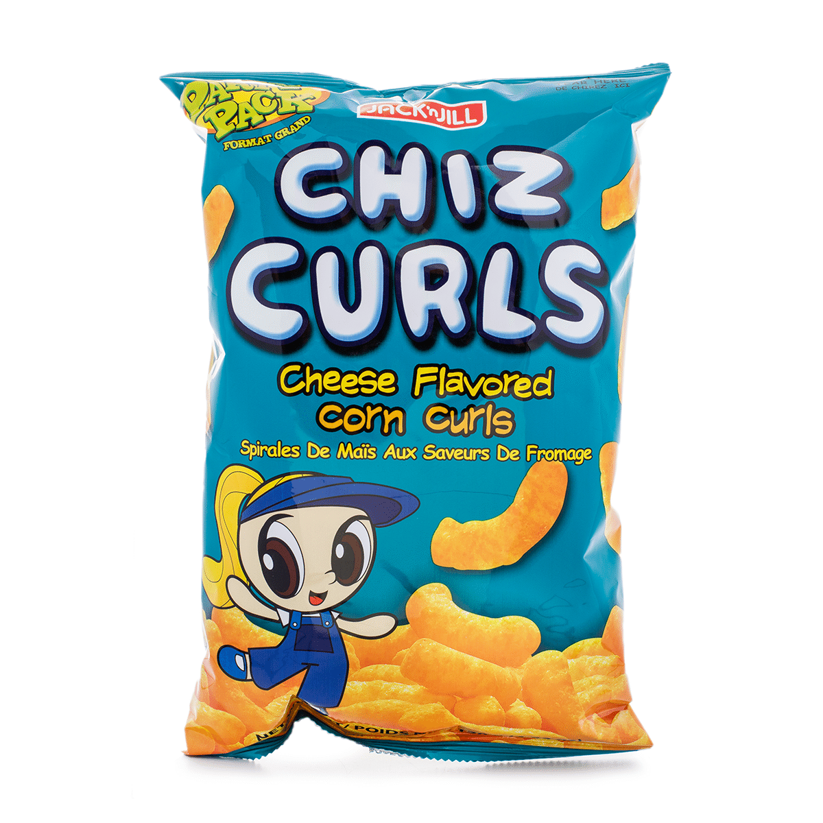 Chiz Curls, Pack Festa, Jack 'n Jill 120 g