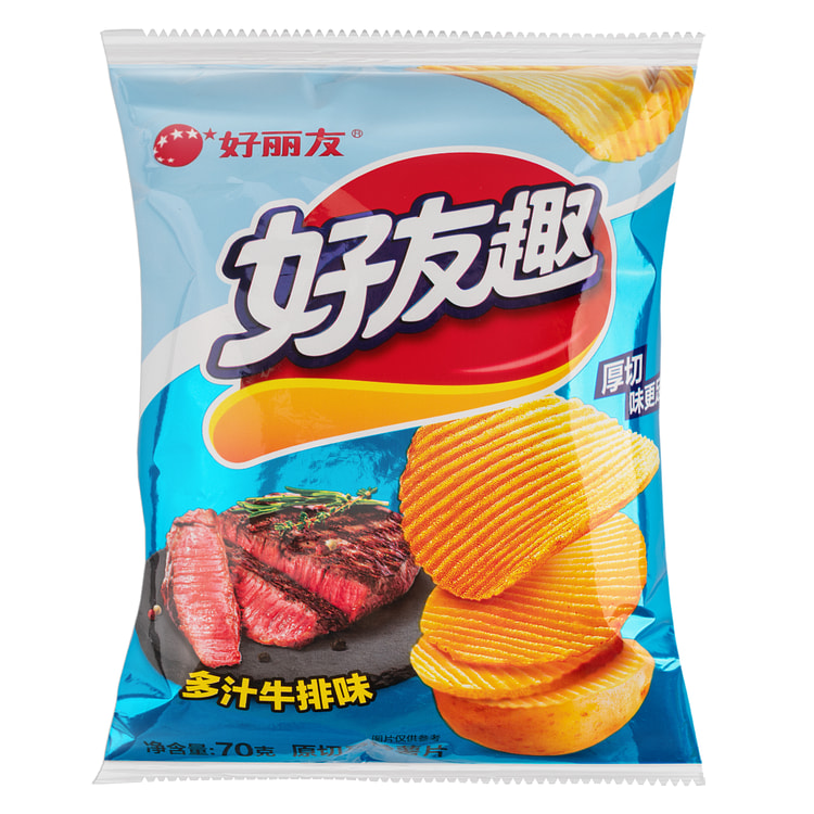 好丽友 好友趣多汁牛排味 70 克