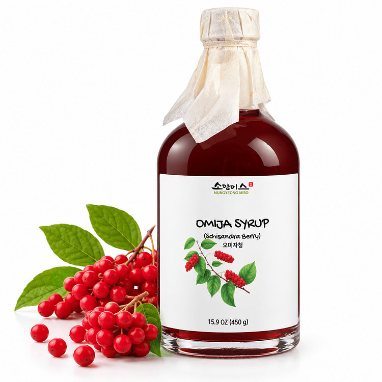 Siro Omija (quả ngũ vị tử) Yuhwadang 450 g