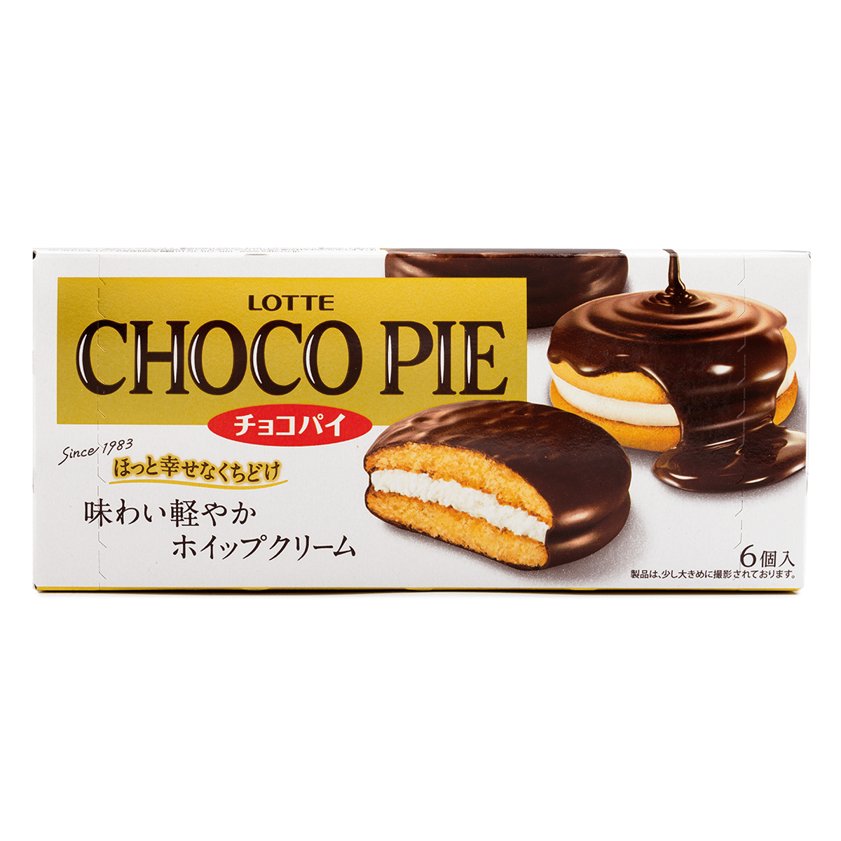 Lotte JP Choco Pie 1.09 oz*6 pack